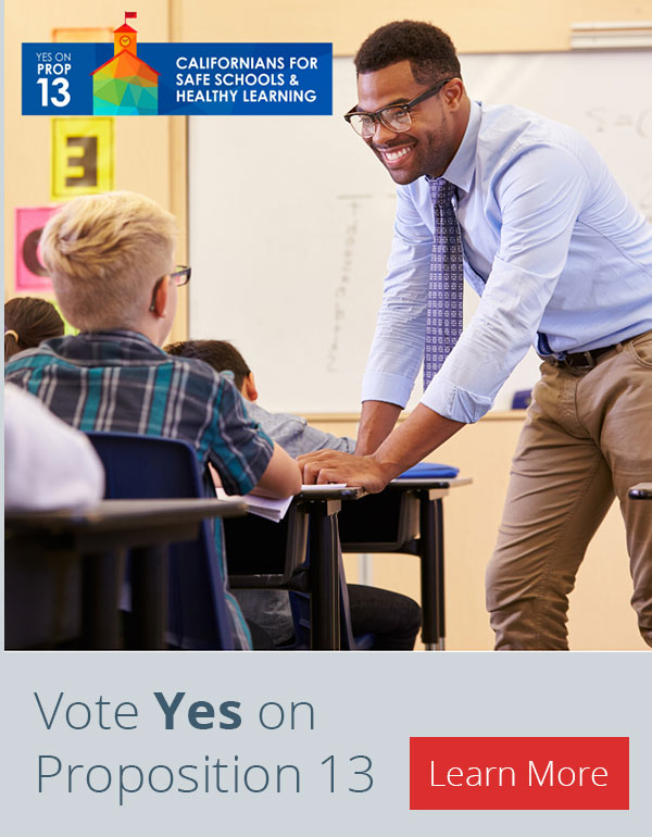 Vote Yes on Proposition 13
